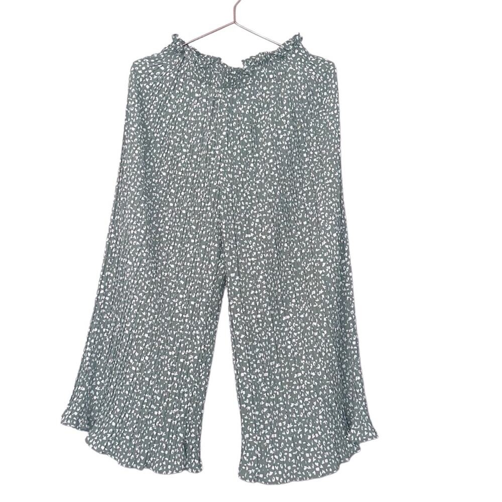 Alice Blue Wide Leg Elastic Waist Pants - Size Small